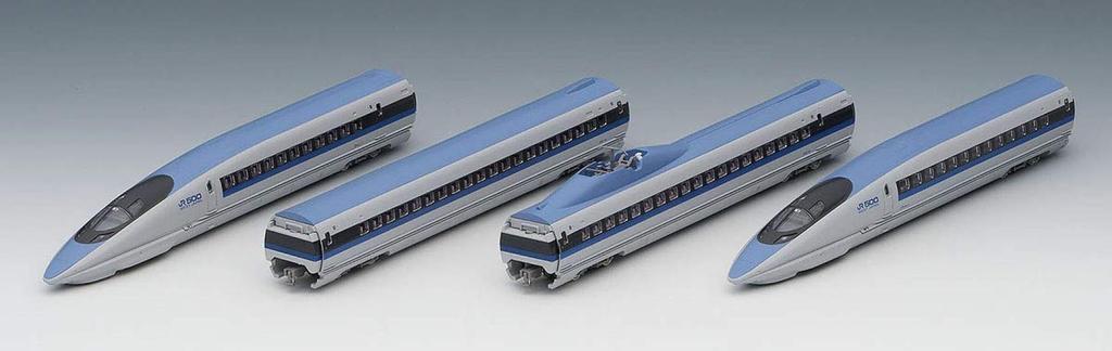 TOMIX N Gauge 500 Series Tokaido-Sanyo Shinkansen Nozomi Basic Set 4 Cars 98363 Model Train