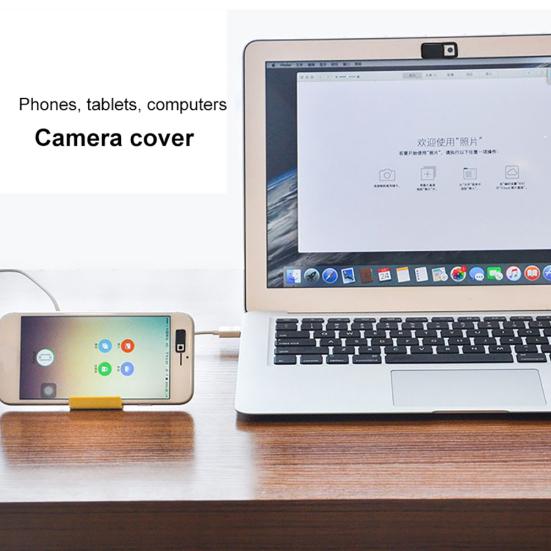 3Pcs Webcam Shutter Slider Phone Front Camera Cover Privacy Protection Sticker