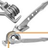 Copper Tube Bender, Tubing Bender 180°, Tube Bender 1/4", 5/16", 3/8", 3in1 Copper Pipe Bender, Copper Tubing Bender
