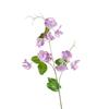 Plastic Artificial Pea Flowers 55cm Fake Flower Silk Pea Blossom Branch  Office Desktop Decoration