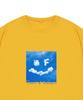 GRAVER [Unisex] Drawing Smile Cloud Logo Short Sleeve T-Shirt_Mustard