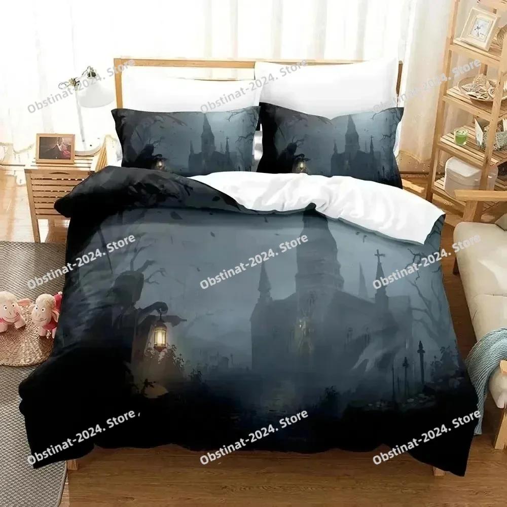 3d Anime Game Identity V Bedding Set Printed With Pillowcase Bed Duvet Cover Soft Single Double Queen Super King Size Boys Adult
