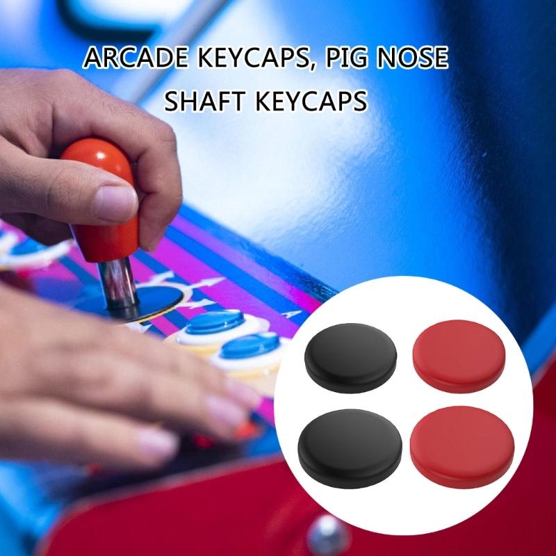 24/28.5mm Button Caps Replacement Smooth Caps for Arcade Joystick Gamepad Part Accessories Joystick Button Cover
