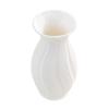 Advanced Minimalist Plastic Vase with Flowing Pattern for Home Décor