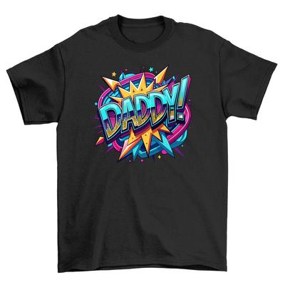 Daddy Retro Vintage T-shirt - Hilarious Throwback Vibes! Unisex Printed Design,