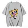 2026 Girls Super Powerful Blouse Training Streetwear Tshirt Womens Tee Breathable Gym Fitness Family Matching Outfits Clothing