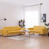 Day and Night - Day and Night 2-piece Yellow Fabric Sofa Set