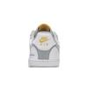 Nike Air Force 1 React 'Smoke Grey Gold' (Unisex) White / Light Smoke Grey / University Gold Skateboard Shoes CT1020 100