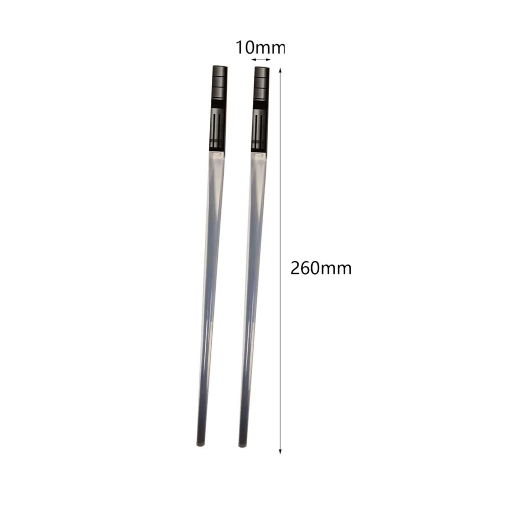 1 Pair LED Glowing Chopsticks Light Up Sticks Versatile Chopsticks for Carnival Club Party Wedding Birthday Raves Concert