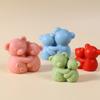 Love Little Bear Embraces Silicone Mold Food Grade Silicone Used for Candles Plaster Handmade Soap Cake Chocolate Candle Making