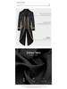 European & American Steampunk Medieval Halloween Tailcoat for Men