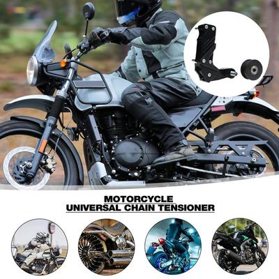 Universel Motorcykel Kædestrammer Automatisk Regulator Universel Aluminiumlegering Kædestrammer Robust Og Praktisk