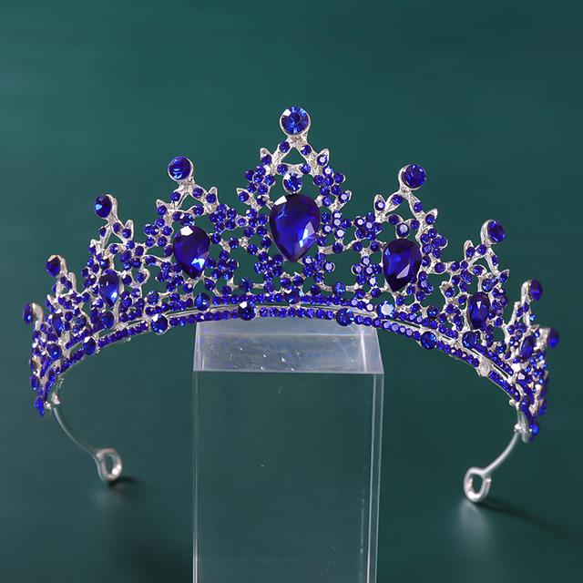

Стразы Хрустальная Корона Диадемы Свадебные Украшения Для Волос Свадебные Аксессуары Для Волос Женщины Невесты Корона Принцессы Королева Вечерние Повязка На Голову
