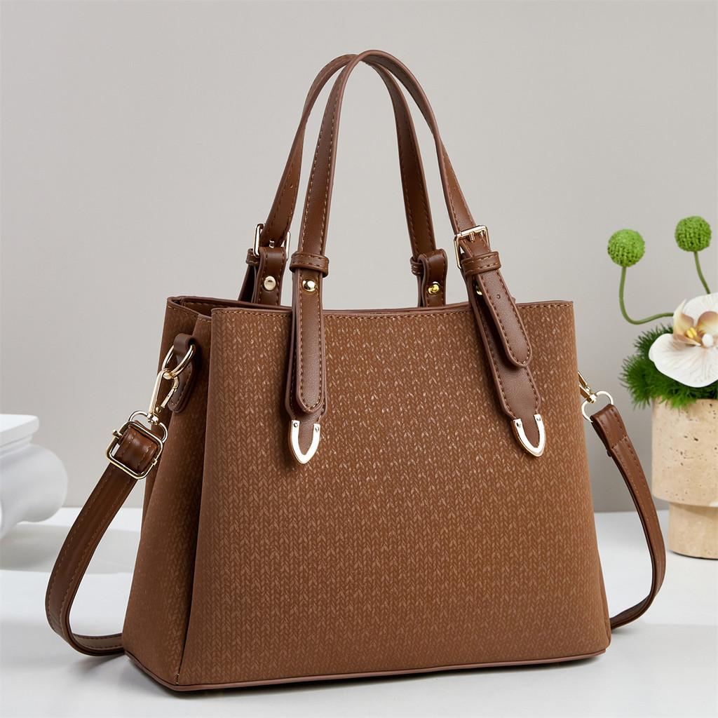 Trendy Simple Pu Crossbody Bag With Inner Pouch For Casual Outings And Travel