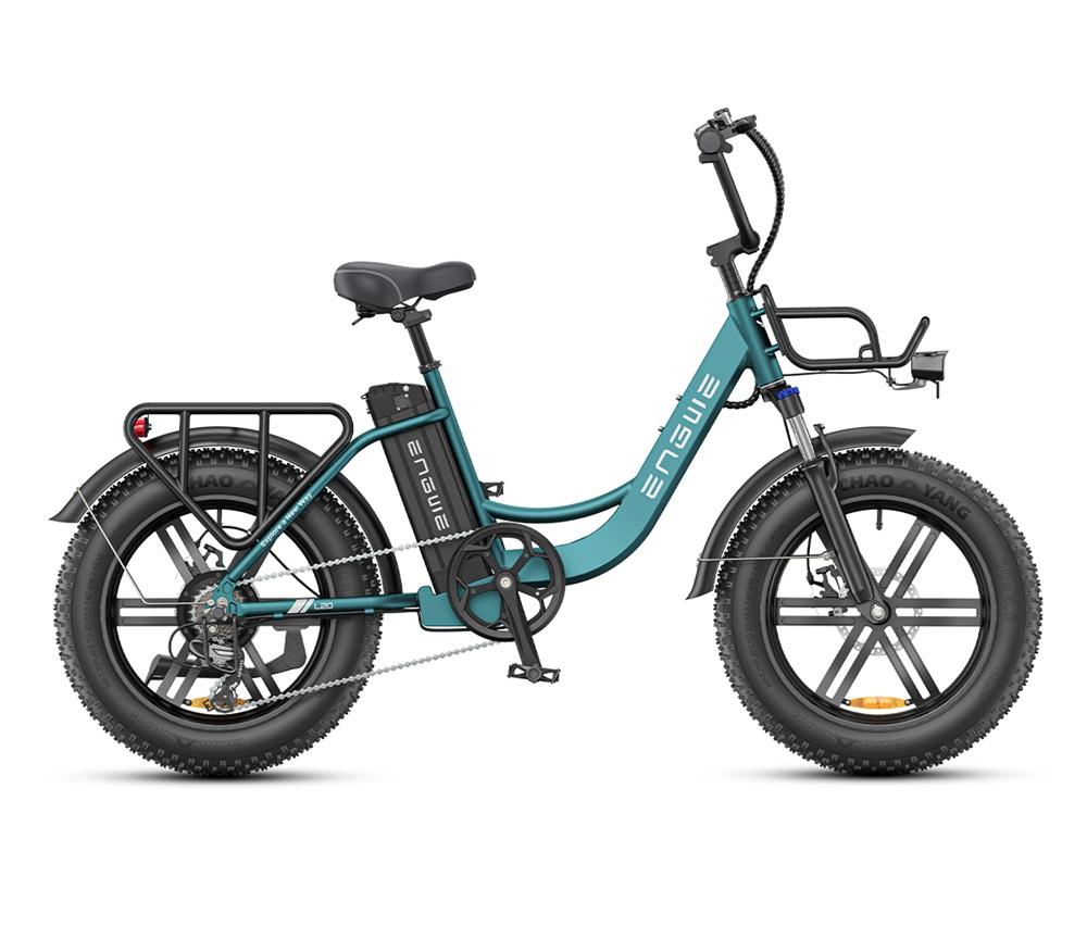ENGWE L20 Boost Elektrofahrrad | 75Nm Boost 48V13Ah 126km PAS 250W Motor Urbanes Fat Tire Step-Thru E-Bike