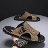 Fashion New Trend Men Sandals Outdoor Male Slippers Quick Dry Beach Slide Sandals Casual Nons-lip Half Drag Flip-flops Wading Aqua Shoes