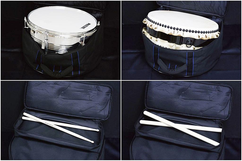Kikutani Snare Drum Bag, 14 x 6.5 inches, DB-1465AX
