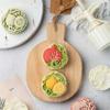 Pomelo and Pomegranate Pattern Mooncakes Press Delicate Embossing Mooncakes Molds Treat Stamps for Baking Lover