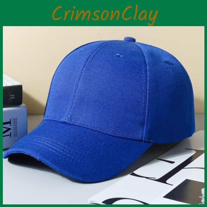 Baseball Color Solid Cap Breathable Headwear Peaked Caps Sunscreen Gift Hat