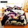 Black Clover Bedding Set Single Double Full Queen King Size Anime Duvet Cover Set For Adults Boys  Quilt Cover Pillowcase
