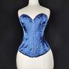 Halloween Court Corset Satin Bustier Push Up Shapewear