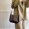 Elegant Pu Leather Leopard Pattern Small Handbag For Women In Trendy Colors Ideal For Daily Use