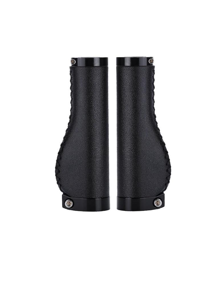 REYLNXR Bicycle Grip Road Bike Leather Comfortable Anti-Slip Shock Absorption