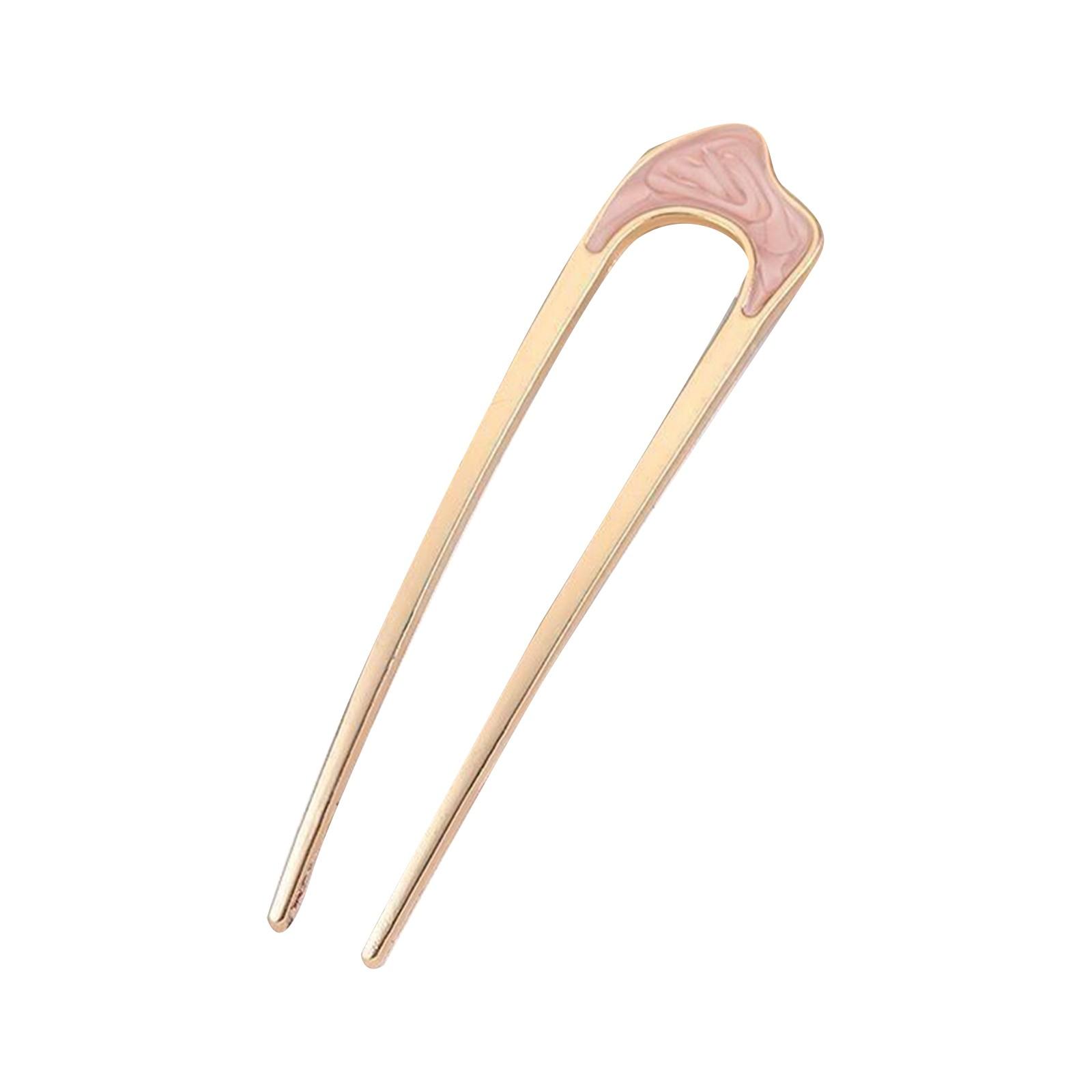 

Французская шпилька для волос, новые U-образные шпильки для французских волос, французские палочки для волос вилка One Size