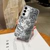 Phone Case for Samsung Galaxy A26 A55 A21s A23 A33 A34 A35 A36 A13 A14 A24 A51 A52 A15 A16 Soft Shell Line Moon Pattern