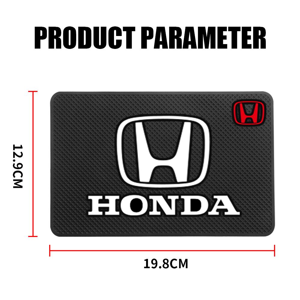 Car Dashboard Sticky Pad Phone Holder Non-Slip Pad Auto Interior Mat For Honda Mugen Civic Accord Odyssey City CRZ CRV Spirior