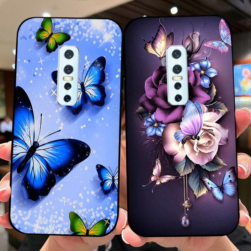 Cases For vivo V17 Pro Cute Astronaut Fashion Shockproof Soft Bumper For Vivo V17 Pro V17Pro 1909 1910 Coque V 17 Pro Capa