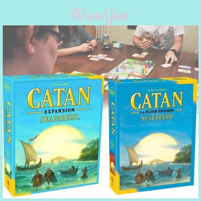 Engaging English Edition Catan Island Board Game 5th Edition 5-6 Player Expansion Party Cards