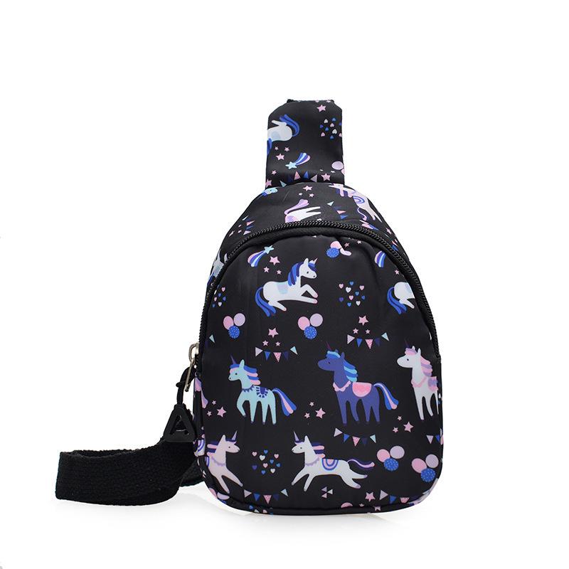 2026 Kids' Crossbody Unicorn Bag - Trendy, Simple Design for Boys and Girls