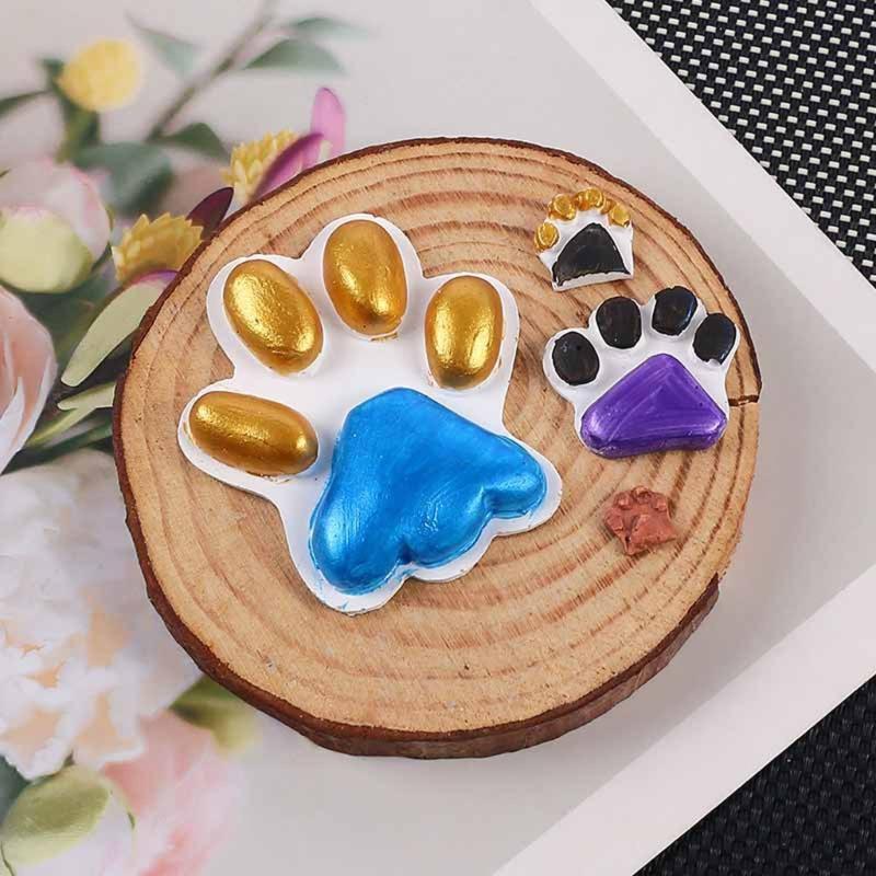 Silikonform für Fondant, süße Katzenkralle, Backform, chinesische Tierpfotenform, Schokoladenharzform, Kuchendekorationswerkzeug