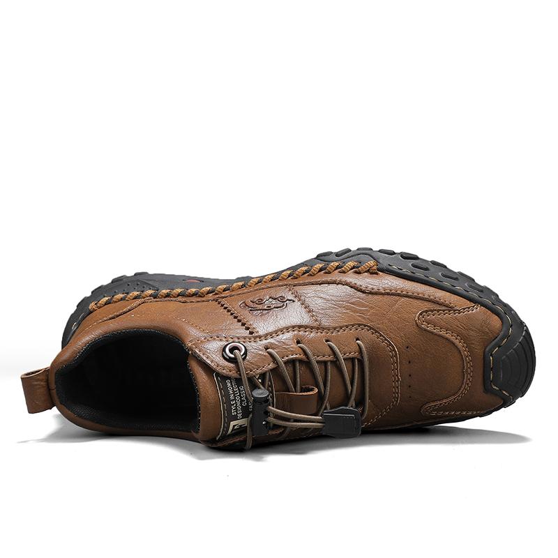 Mens Moccasin Shoes Retro Cow Leather Shoes Men Loafers Handmade Casual Leather Shoes Moccasins Men Flats Shoes