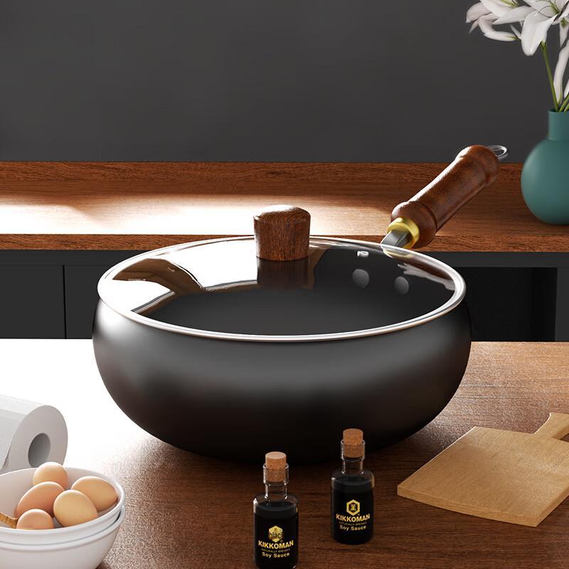 Ourui Platinum 26cm Cast Iron Wok
