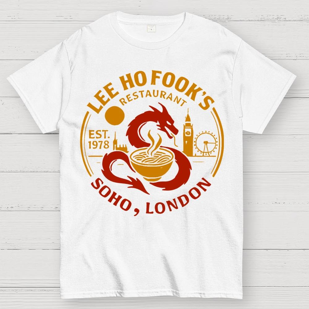 Lee Ho Fooks Unisex Zwaar 100% Katoenen T-shirt