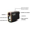 Waterproof Hunting Rangefinder 6X Magnification Flag-locking Range Finder Laser Distance Meter for Golf Sport with Flagpole