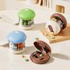 Sealed Pill Cutter Box Rotating Travel Pill Container Multi-functional Vitamin Organizer Travel