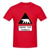 Lustiges Svalbard Eisbär Schild Gjelder Hele Svalbard Unisex Gedrucktes T-Shirt Unisex T-Shirtwesentlich