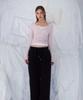 ROSEFRANTZ V-Neck Button Long Sleeve [Pink]