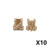 Military Weapons Accessories Building Blocks Russian Special Forces AK Rifles Tactical Bulletproof Vests Equipments Bricks Toys
