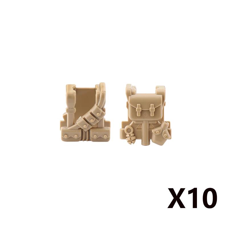 Military Weapons Accessories Building Blocks Russian Special Forces AK Rifles Tactical Bulletproof Vests Equipments Bricks Toys