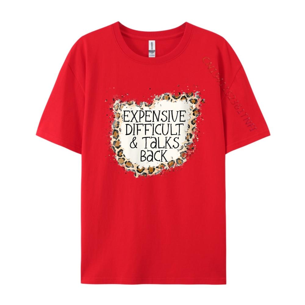 Expensive Difficult And Talks Back Harajuku T Shirt Man Cool Streetwear Natural Man Clothes Plus Size