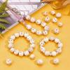 20mm Smiling Face Beads for Jewelry Making DIY Bracelets Bag Charm Keychain