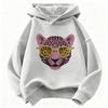 Fashion Tiger Printed Graphic Hoodie Kids Children's Sweatshirt Hoody for Boys Girls Spring Casual Hoodies