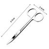 1/3/5PCS Professional Manicure Scissor Stainless Steel Beauty Grooming for Facial Hair Eyebrow Eyelash Haircut Nose Hair Scissor
