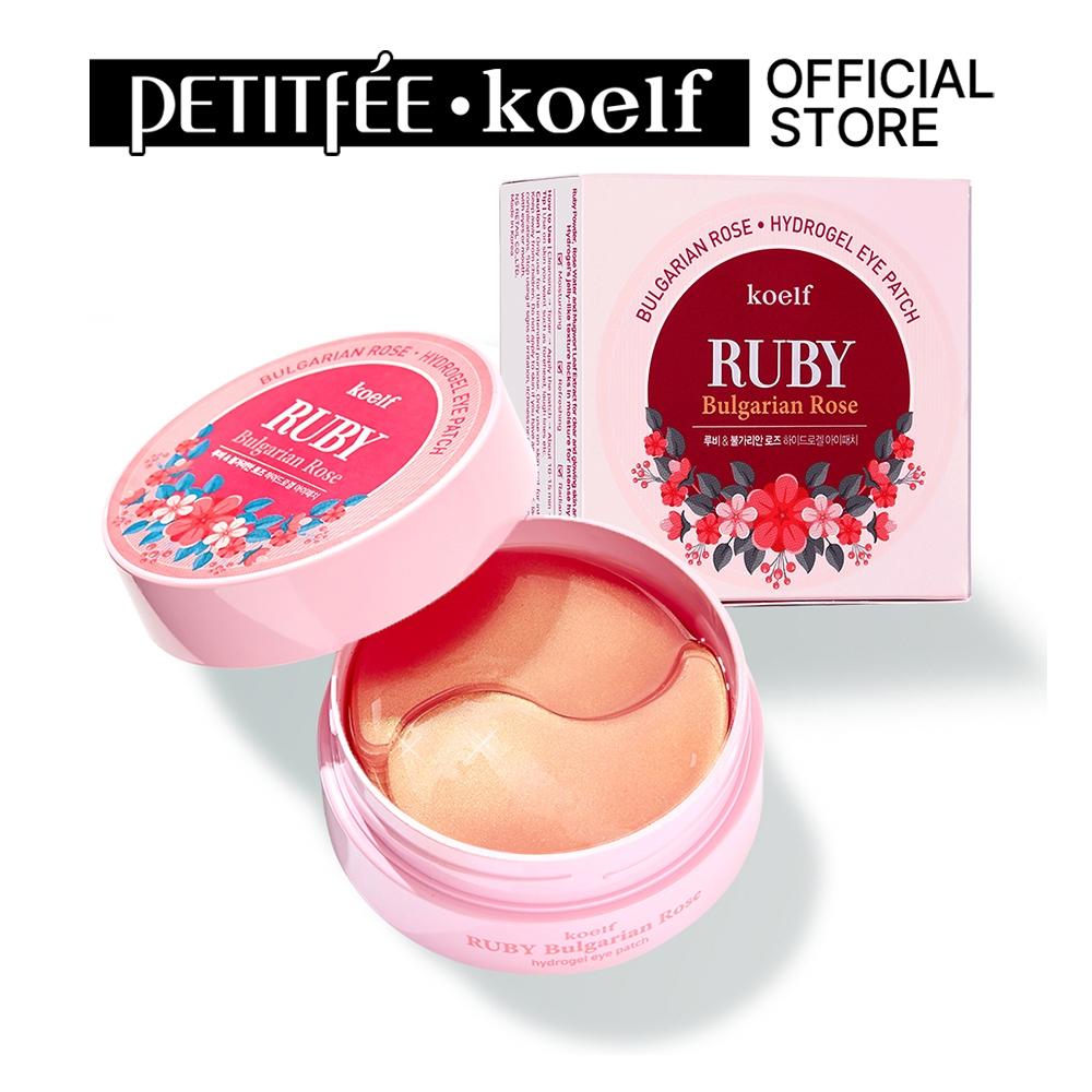 

Petitfee koelf Ruby & Bulgarian Rose Eye Patch 60pcs AUTHENTIC STORE
