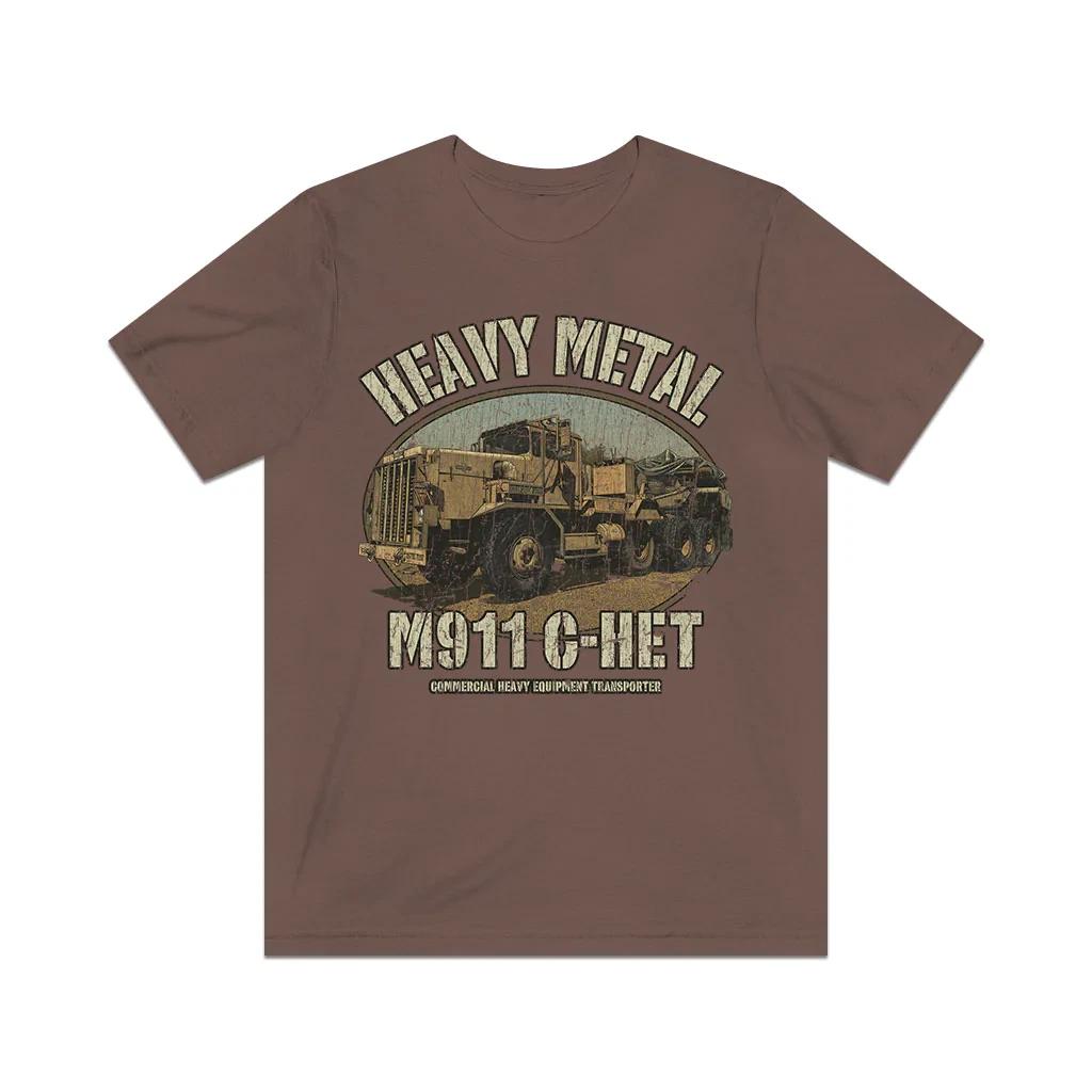 

M911 C-HET Heavy Metal 1977 Vintage Men s T shirt 4XL