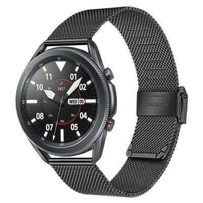 0.6mm Milanese Mesh Stainless Steel Band Thickness Wriststrap 16mm 18mm 20mm 22mm Metal Straps for Samsung Galaxy Watch 7/6/5/4